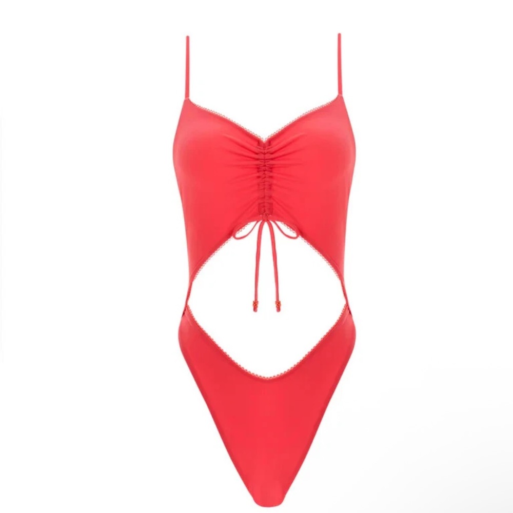 AGUA BENDITA DIANY TOUT SOLID ONE PIECE XL   NWT $180 - Picture 3 of 9